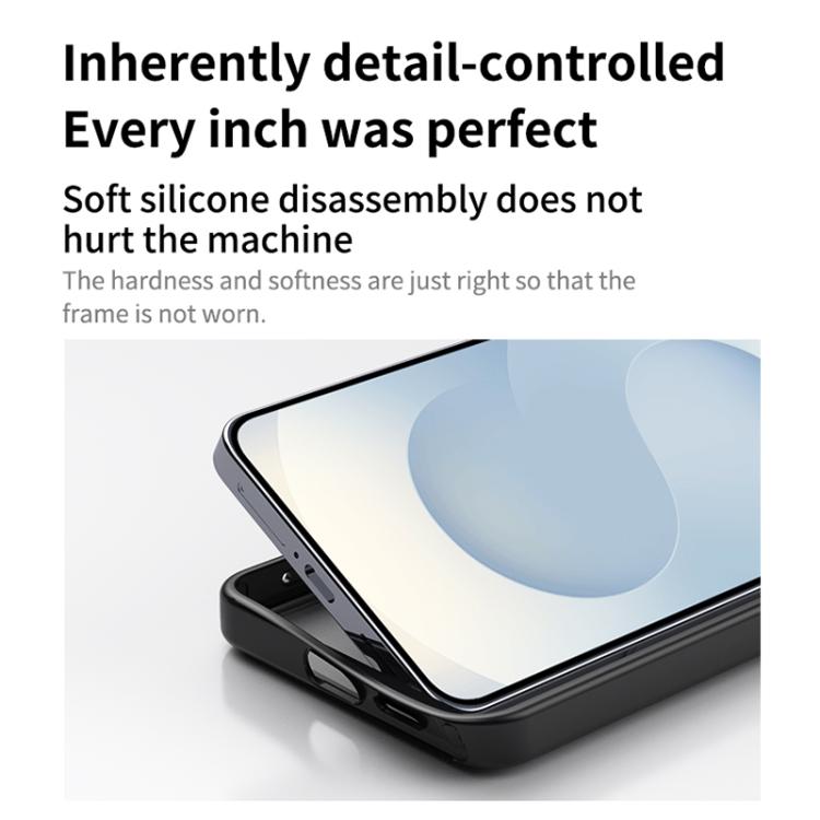 For Samsung Galaxy S26 5G Frosted 360 Degree MagSafe Magnetic Holder Phone Case
