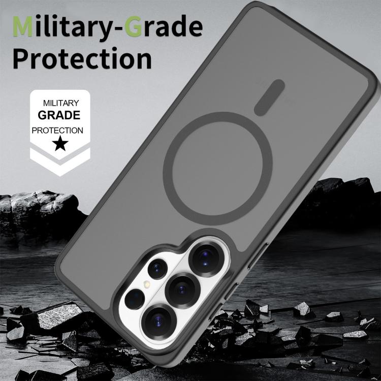 For Samsung Galaxy S26 Ultra 5G Skin Feel TPU Hybrid PC MagSafe Phone Case