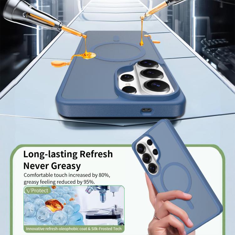 For Samsung Galaxy S26 Ultra 5G Skin Feel TPU Hybrid PC MagSafe Phone Case