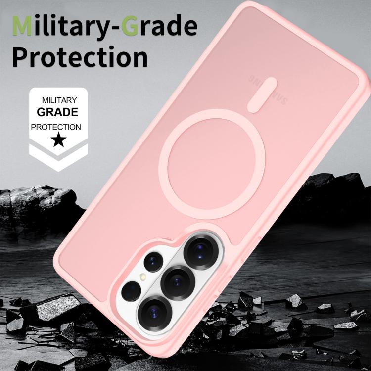 For Samsung Galaxy S26 Ultra 5G Skin Feel TPU Hybrid PC MagSafe Phone Case