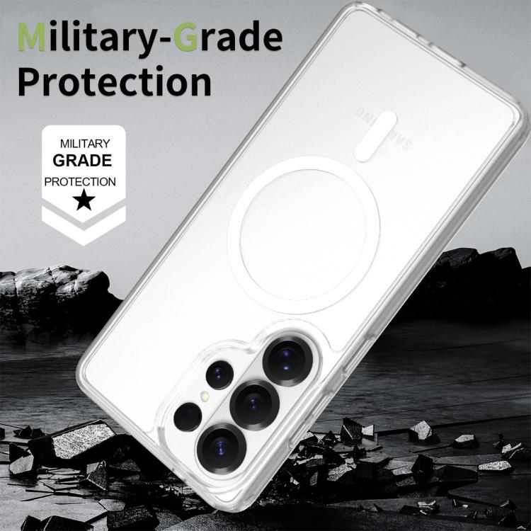For Samsung Galaxy S26 Ultra 5G Skin Feel TPU Hybrid PC MagSafe Phone Case
