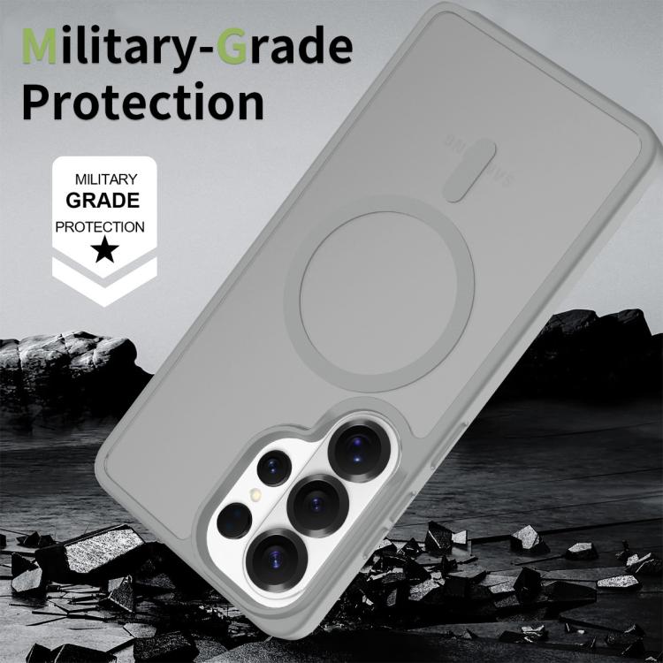 For Samsung Galaxy S26 Ultra 5G Skin Feel TPU Hybrid PC MagSafe Phone Case