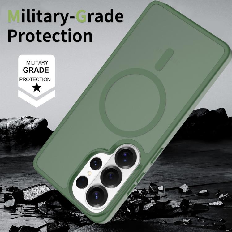 For Samsung Galaxy S26 Ultra 5G Skin Feel TPU Hybrid PC MagSafe Phone Case