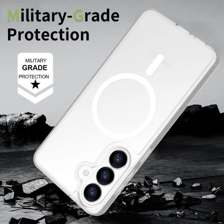 For Samsung Galaxy S26+ 5G Skin Feel TPU Hybrid PC MagSafe Phone Case
