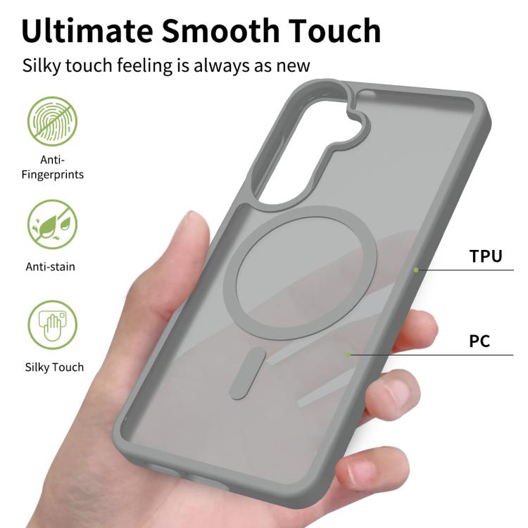 For Samsung Galaxy S26+ 5G Skin Feel TPU Hybrid PC MagSafe Phone Case
