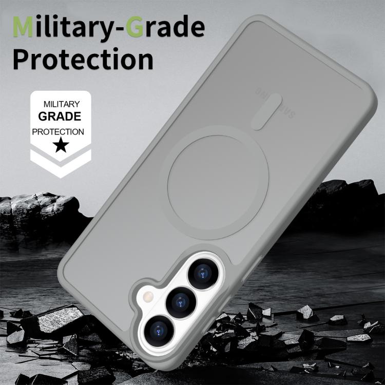 For Samsung Galaxy S26+ 5G Skin Feel TPU Hybrid PC MagSafe Phone Case