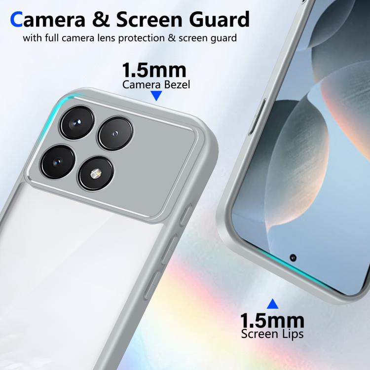 For Redmi K90 / Poco F8 Pro Matte PC Skin-feel Shockproof Phone Case