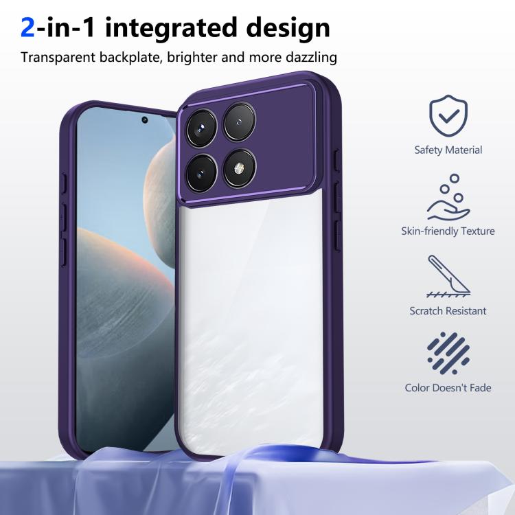 For Redmi K90 / Poco F8 Pro Matte PC Skin-feel Shockproof Phone Case
