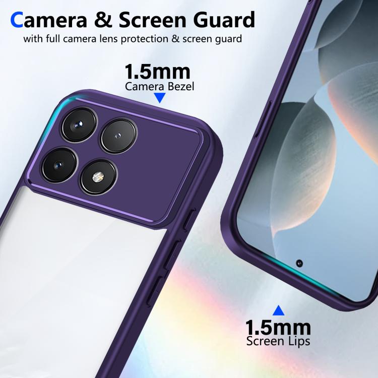 For Redmi K90 / Poco F8 Pro Matte PC Skin-feel Shockproof Phone Case