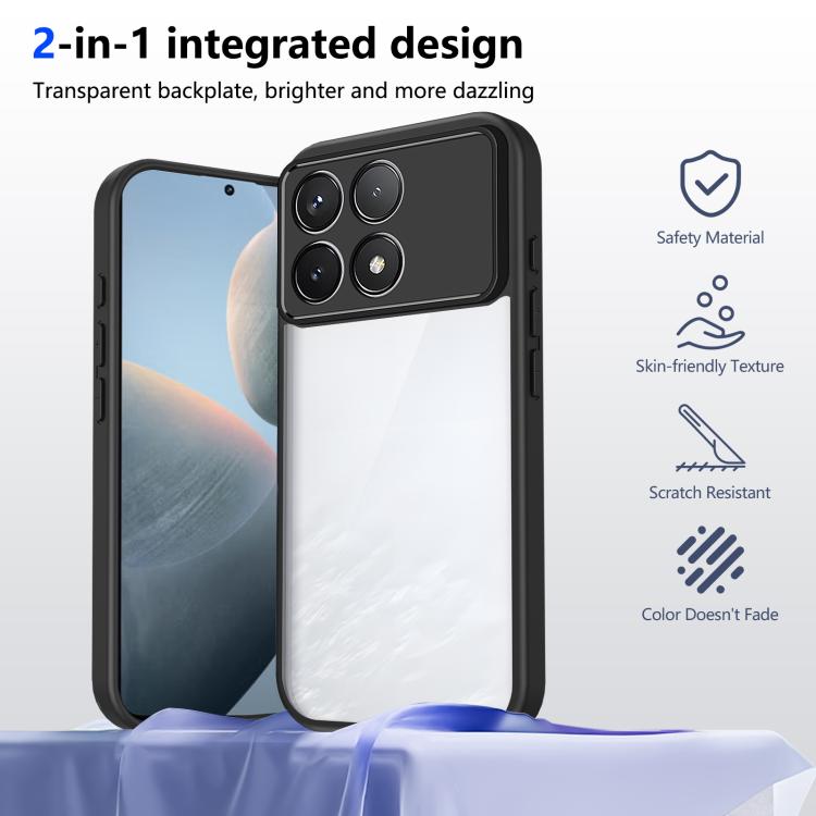 For Redmi K90 / Poco F8 Pro Matte PC Skin-feel Shockproof Phone Case