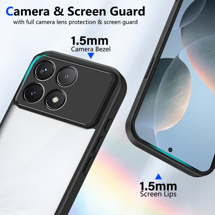 For Redmi K90 / Poco F8 Pro Matte PC Skin-feel Shockproof Phone Case