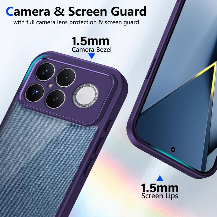 For Redmi K90 Pro Max / Poco F8 Ultra Matte PC Skin-feel Shockproof Phone Case