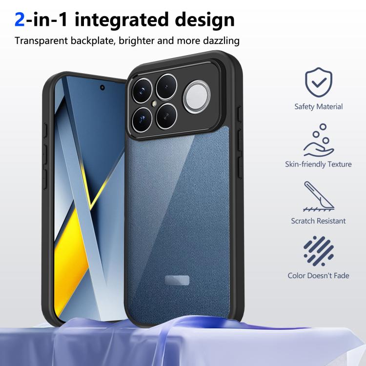 For Redmi K90 Pro Max / Poco F8 Ultra Matte PC Skin-feel Shockproof Phone Case