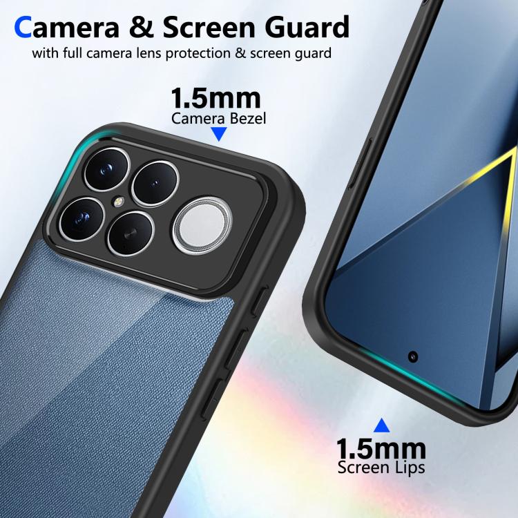 For Redmi K90 Pro Max / Poco F8 Ultra Matte PC Skin-feel Shockproof Phone Case
