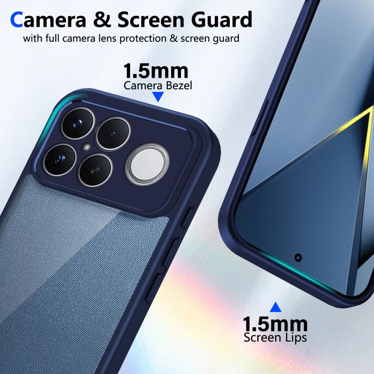 For Redmi K90 Pro Max / Poco F8 Ultra Matte PC Skin-feel Shockproof Phone Case