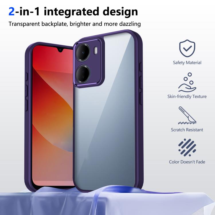 For Redmi 15a 5G Matte PC Skin-feel Shockproof Phone Case