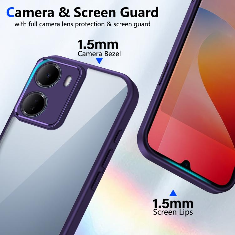 For Redmi 15a 5G Matte PC Skin-feel Shockproof Phone Case