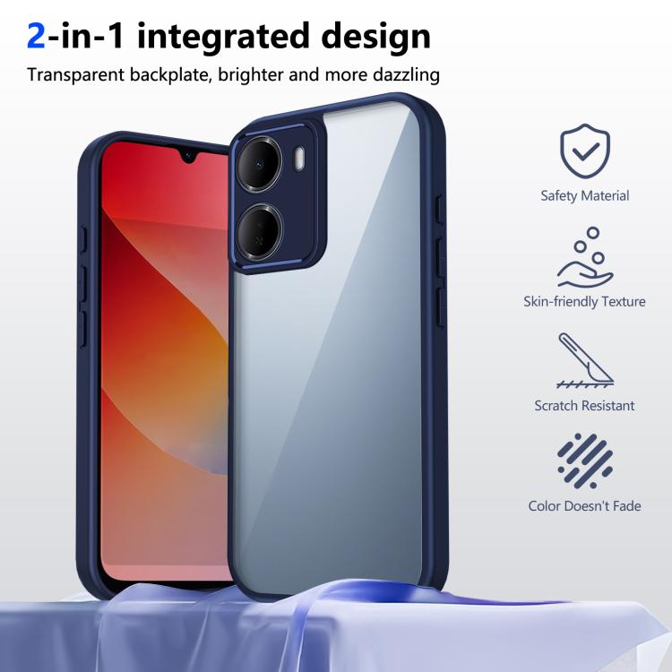 For Redmi 15a 5G Matte PC Skin-feel Shockproof Phone Case