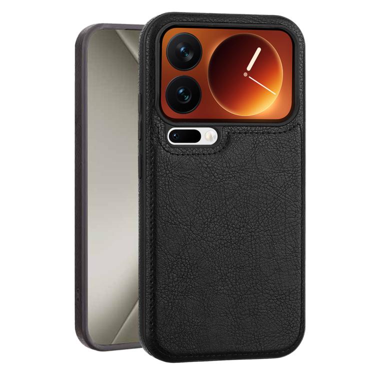 For Xiaomi 17 Pro Business Classic Leather Texture Shockproof Phone Case