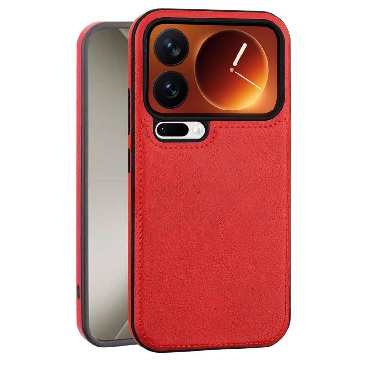 For Xiaomi 17 Pro Business Classic Leather Texture Shockproof Phone Case