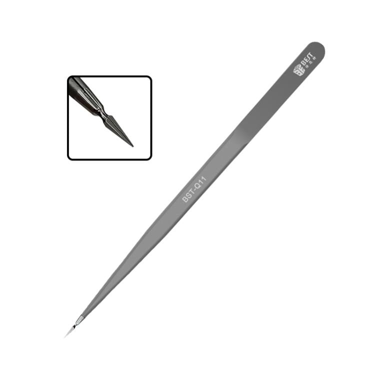 BEST Non-magnetic High Hardness Stainless Steel Tweezers, Model:BST-Q11