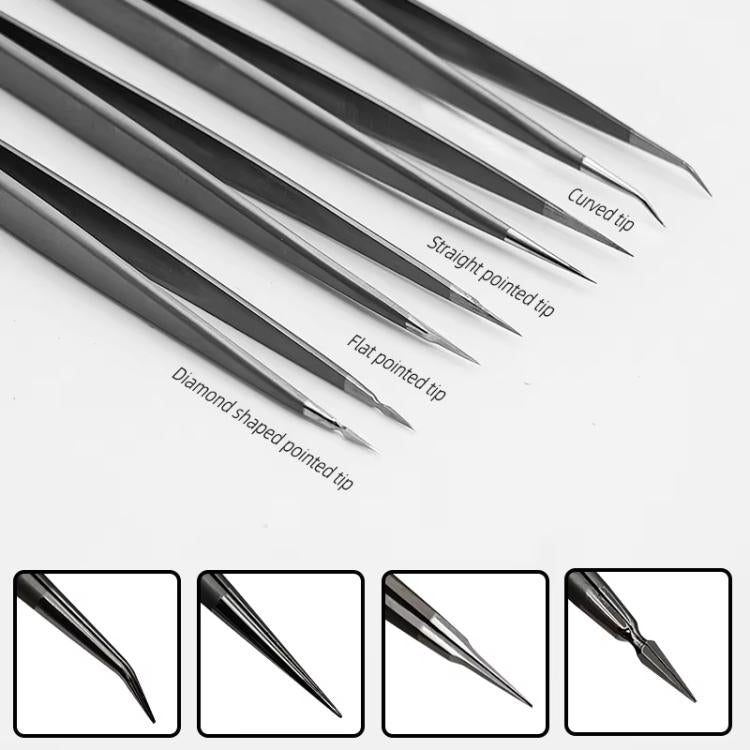 BEST Non-magnetic High Hardness Stainless Steel Tweezers, Model:BST-Q11