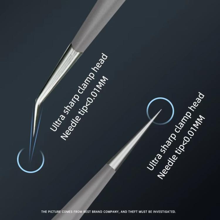 BEST Non-magnetic High Hardness Stainless Steel Tweezers, Model:BST-Q13