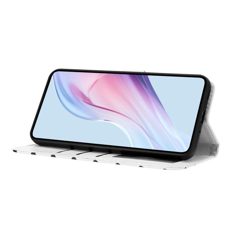 For Samsung Galaxy S22 Ultra 5G Small Dots Pattern Vegan Leather Phone Case