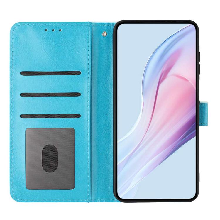 For Samsung Galaxy M34 5G Small Dots Pattern Vegan Leather Phone Case
