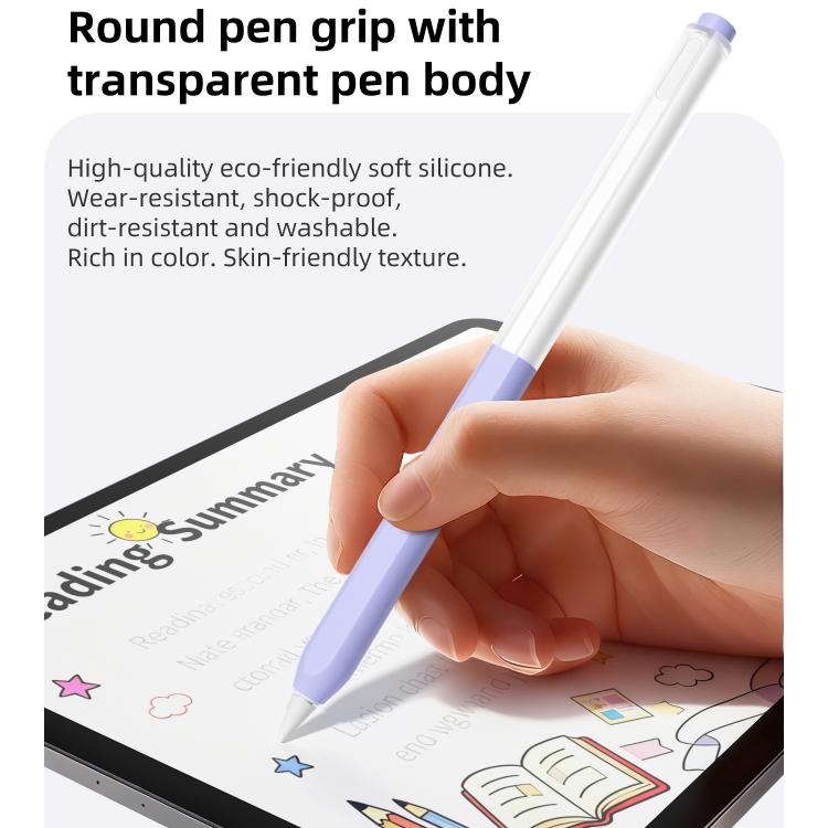 For Xiaomi Focus Pen Pro Stylus Pen Jelly Style Translucent Silicone Protective Case