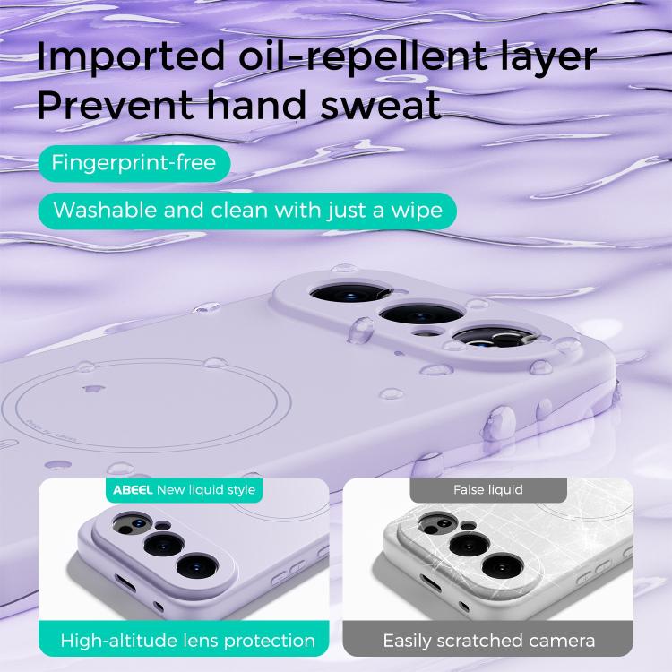 For vivo S50 Pro mini/X300 FE 5G  Russia ABEEL Skin-friendly Feel Magsafe Liquid Silicone Phone Case