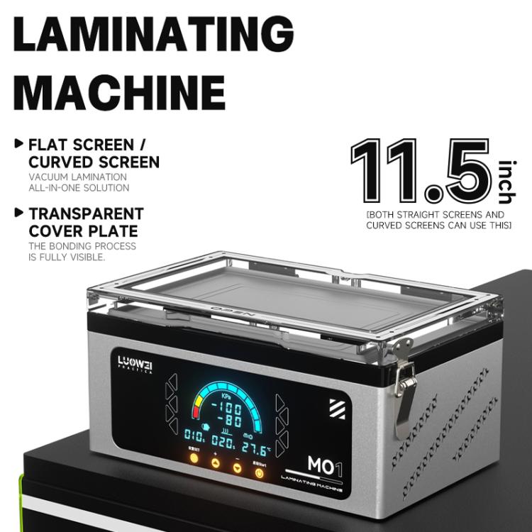 LUOWEI LW-MO1 11.5inch Intelligent Digital Display Laminating Machine, Plug:EU Plug