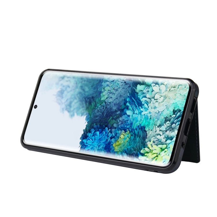 For Samsung Galaxy Note20 PU + TPU + PC  Shockproof Back Cover Case with Card Slot & Holder