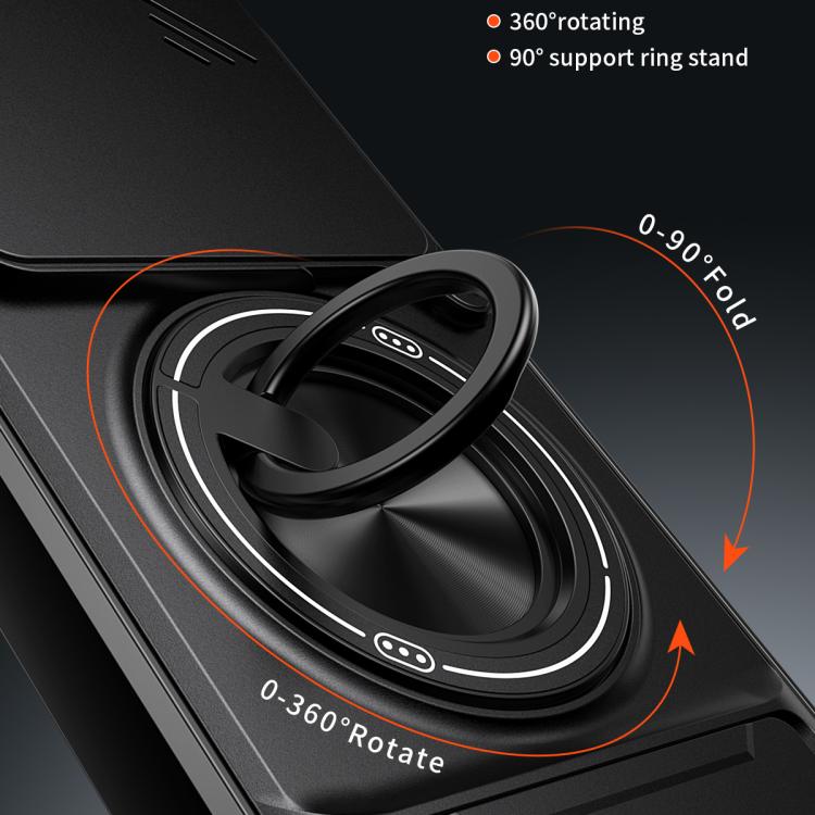 For Redmi Note 15 Pro 4G Global 163.2mm Lens Sliding Window Multifunctional Magnetic Shockproof Phone Case