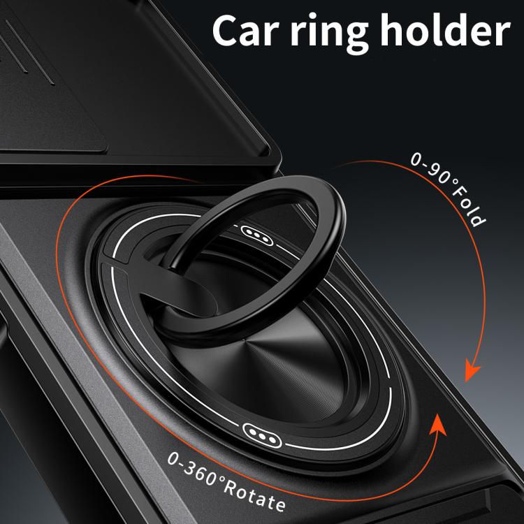 For Redmi 15a 5G Lens Sliding Window Multifunctional Magnetic Shockproof Phone Case