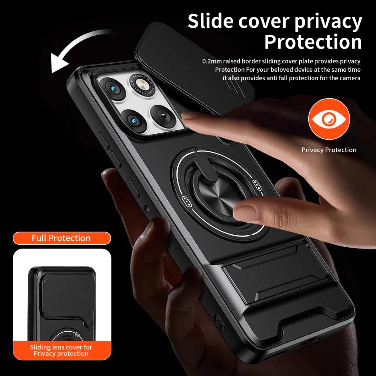 For Motorola Edge 70 5G Lens Sliding Window Multifunctional Magnetic Shockproof Phone Case
