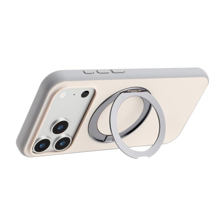 For iPhone 16 Pro Skin Feel Frosted 360 Degree Rotation Holder Magnetic Phone Case