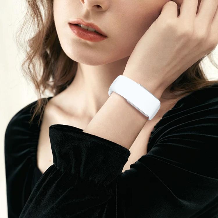 For WHOOP 5.0 Regular Solid Color Butterfly Buckle Silicone Watch Band