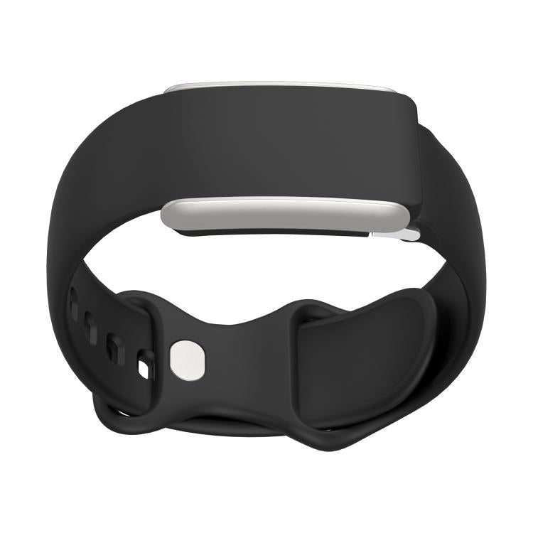 For WHOOP 5.0 Regular Solid Color Butterfly Buckle Silicone Watch Band