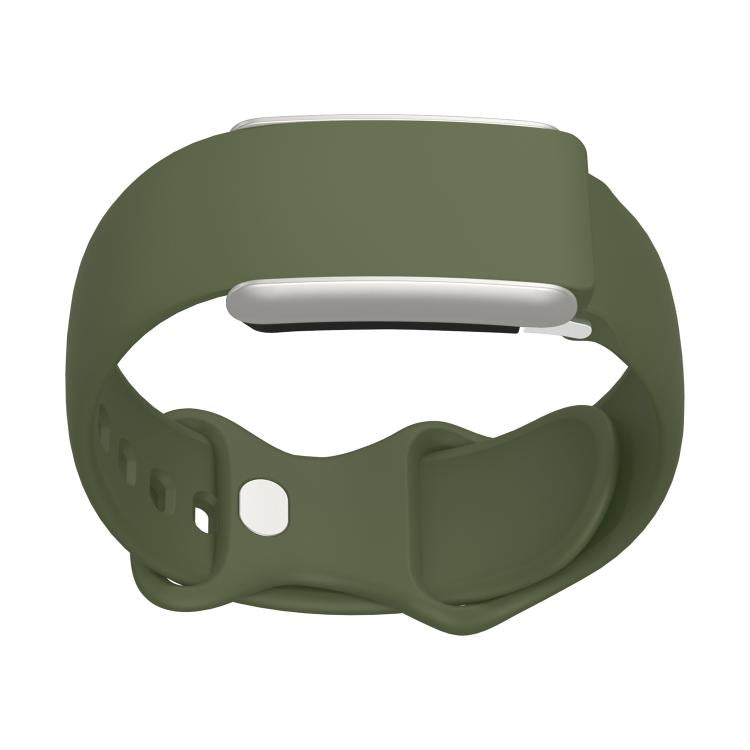 For WHOOP 5.0 Regular Solid Color Butterfly Buckle Silicone Watch Band