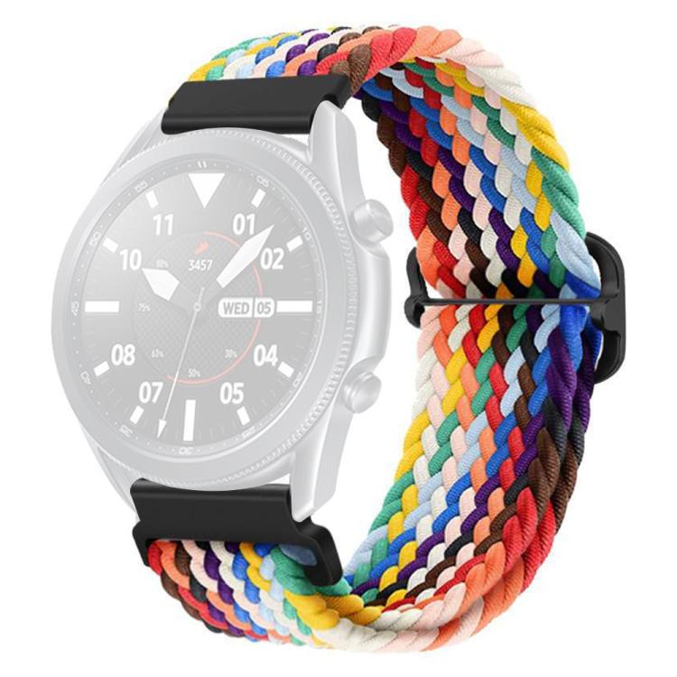 22mm xDfind Sliding Buckle Nylon Braided Watch Band