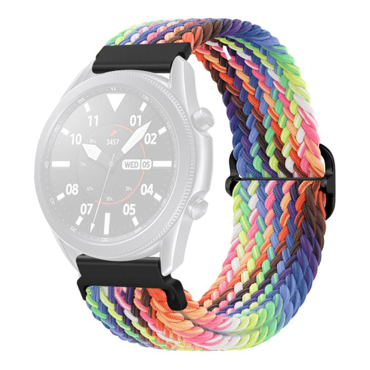 22mm xDfind Sliding Buckle Nylon Braided Watch Band