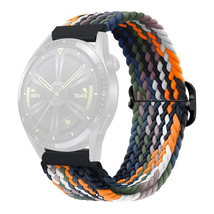 22mm xDfind Sliding Buckle Nylon Braided Watch Band