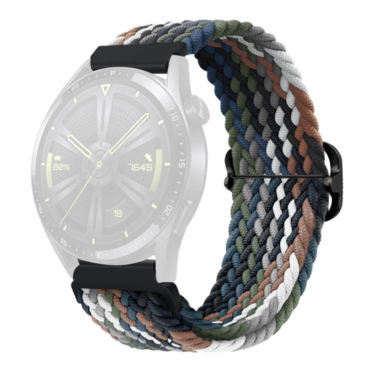 22mm xDfind Sliding Buckle Nylon Braided Watch Band