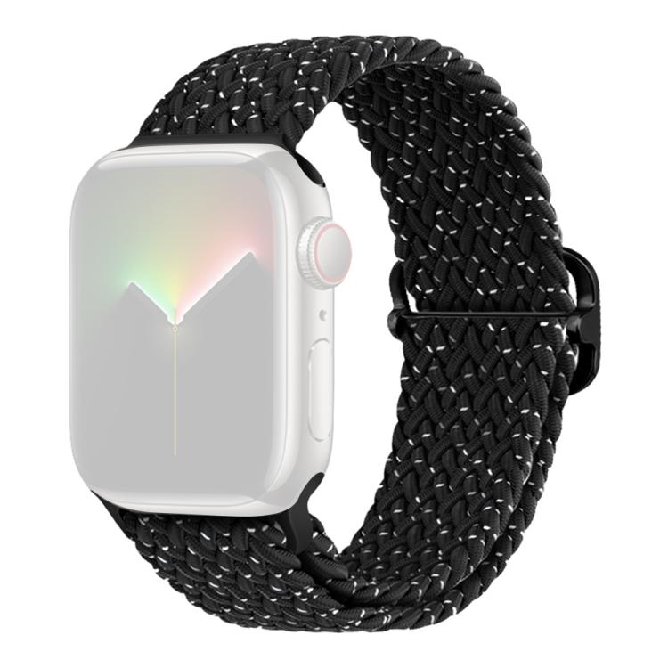 For Apple Watch 38 / 40 / 41 / S11 42mm xDfind Sliding Buckle Nylon Braided Watch Band