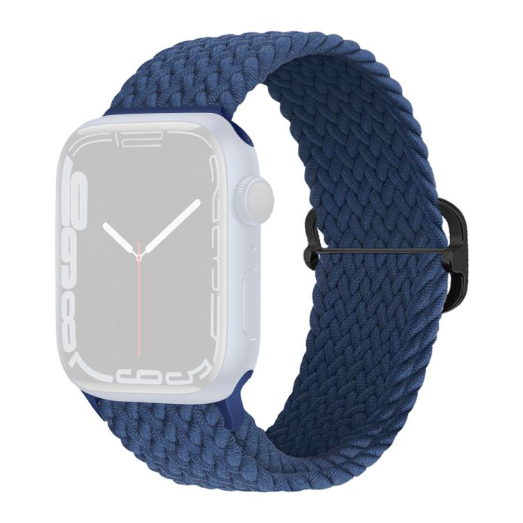For Apple Watch 38 / 40 / 41 / S11 42mm xDfind Sliding Buckle Nylon Braided Watch Band