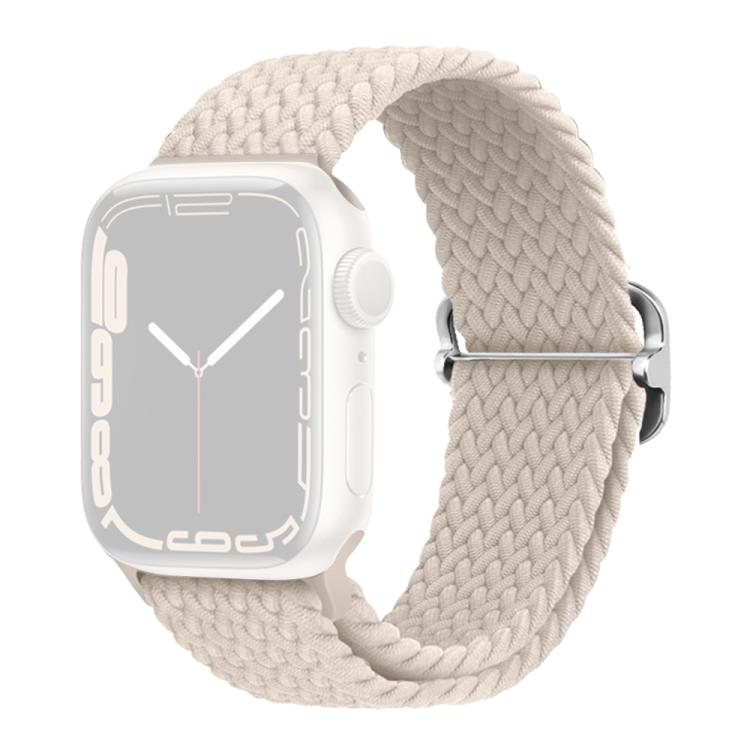 For Apple Watch 38 / 40 / 41 / S11 42mm xDfind Sliding Buckle Nylon Braided Watch Band
