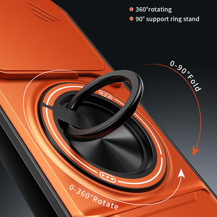 For Xiaomi Poco X8 Pro 5G Lens Sliding Window Multifunctional Magnetic Shockproof Phone Case