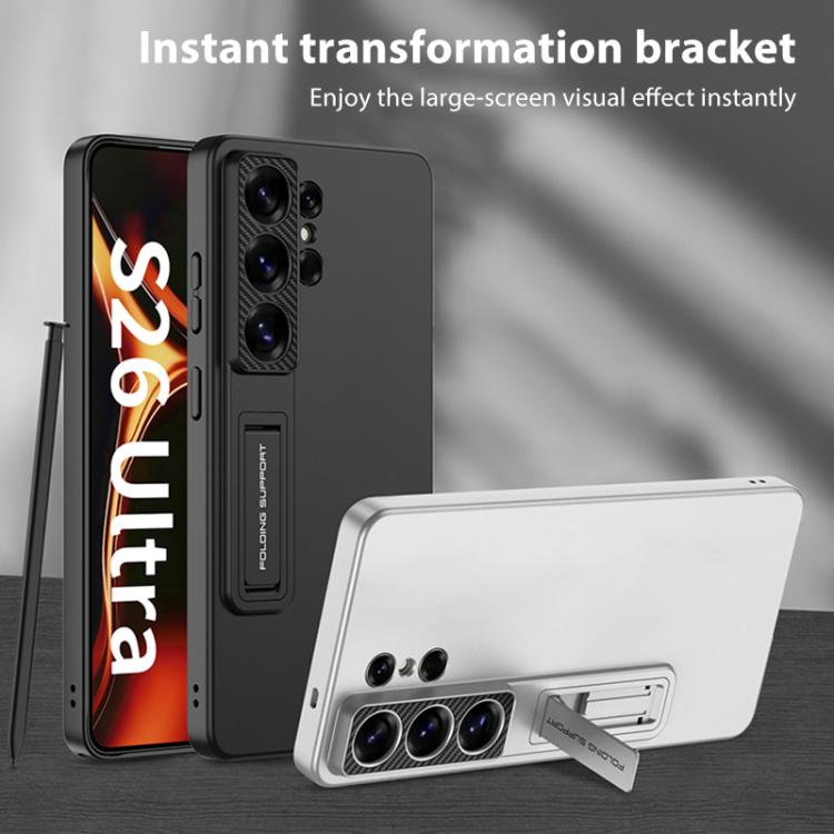 For Samsung Galaxy S26 Ultra 5G GKK Ultra-thin Full Coverage Phone Case with Holder