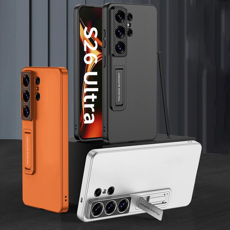 For Samsung Galaxy S26 Ultra 5G GKK Ultra-thin Full Coverage Phone Case with Holder